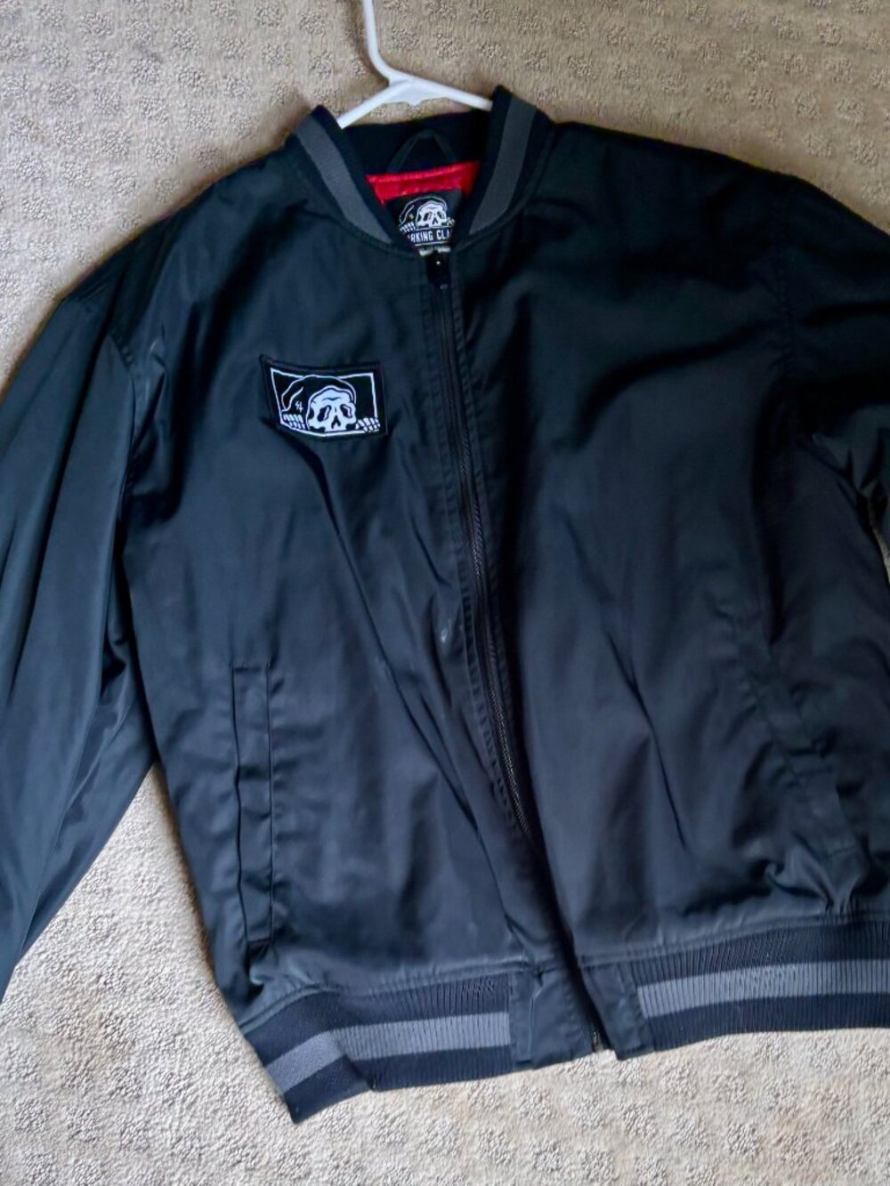 Box Lurker Bomber Jacket - Black